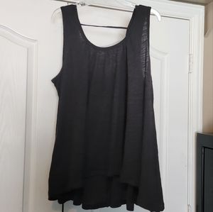 NWT Natural life gray tunic flowy tank top size  xsmall / small